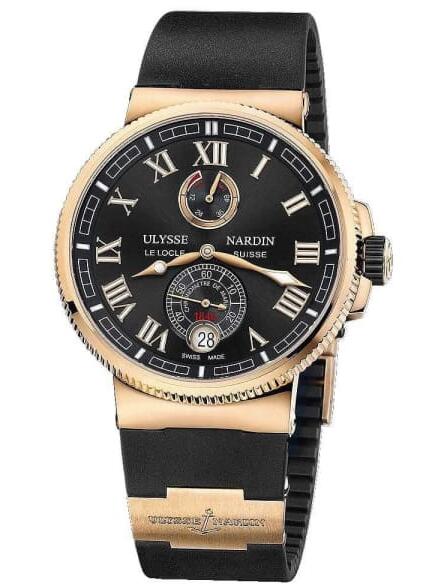 Review Best Ulysse Nardin Marine Chronometer Manufacture 43mm 1186-126-3/42 watches sale